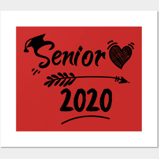 Senior 2020, Graduation , Cute 2020 Senior Vibes Squad Posters and Art